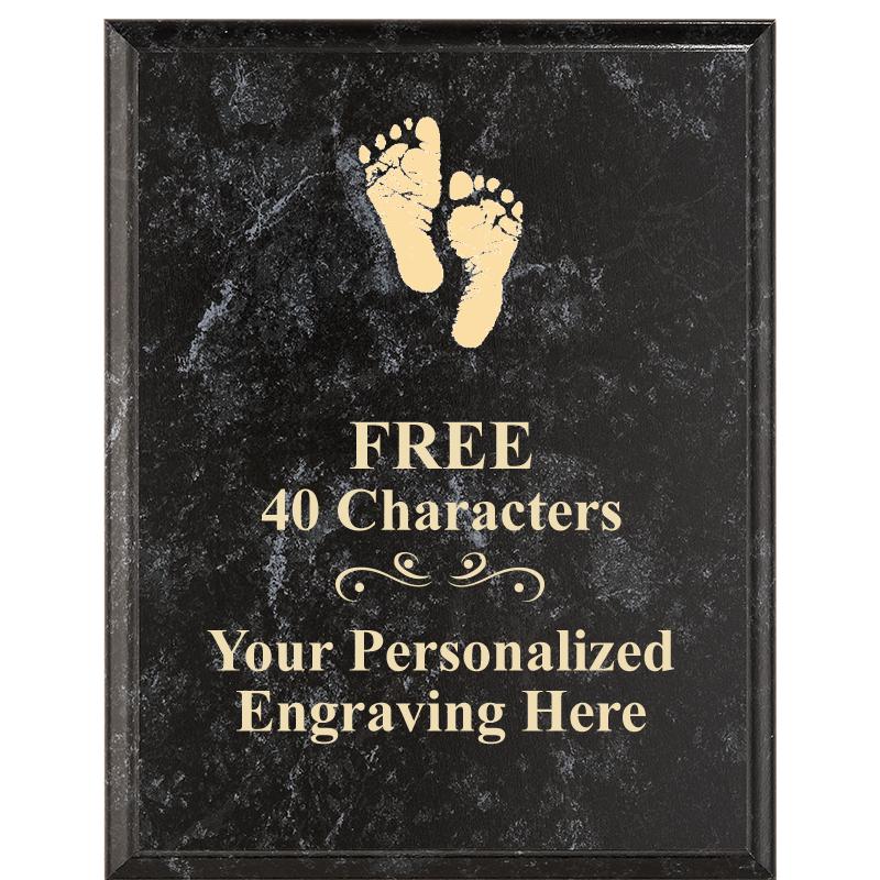 7X9 GOLD FILLED LASER PLAQUE