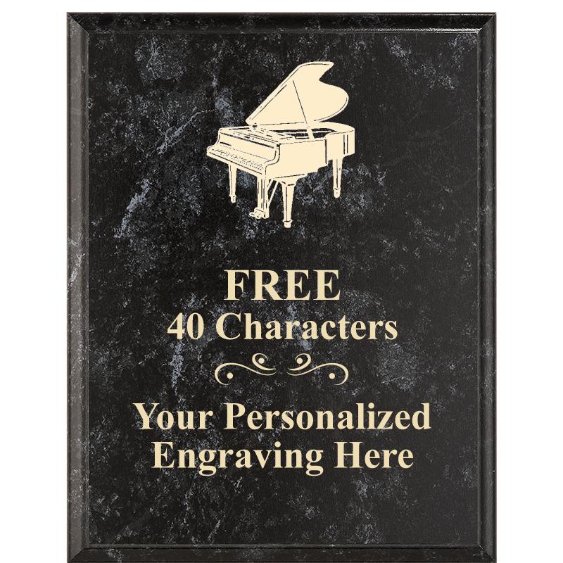 7X9 GOLD FILLED LASER PLAQUE