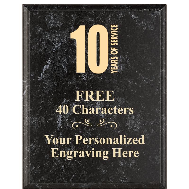 7X9 GOLD FILLED LASER PLAQUE