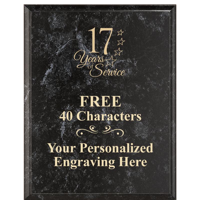 7X9 GOLD FILLED LASER PLAQUE