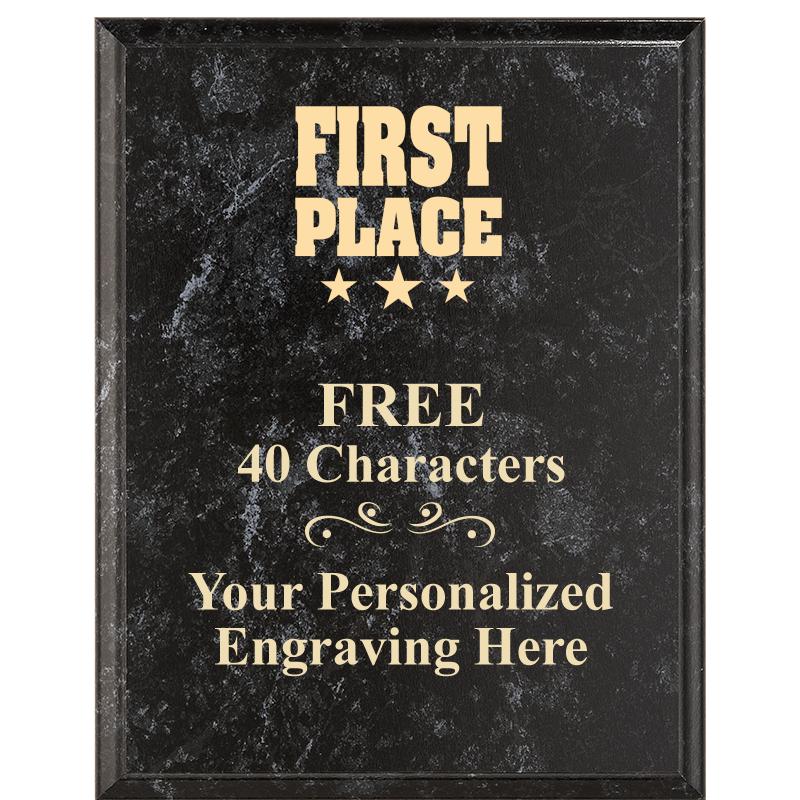 7X9 GOLD FILLED LASER PLAQUE