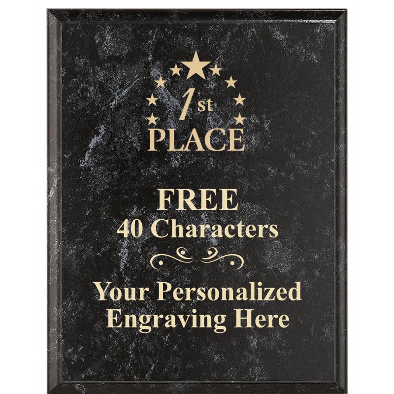 7X9 GOLD FILLED LASER PLAQUE