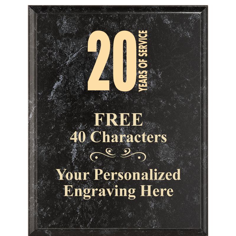7X9 GOLD FILLED LASER PLAQUE