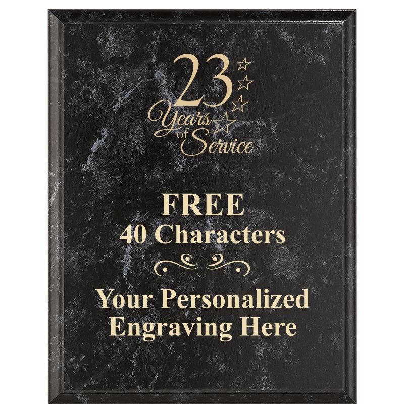 7X9 GOLD FILLED LASER PLAQUE