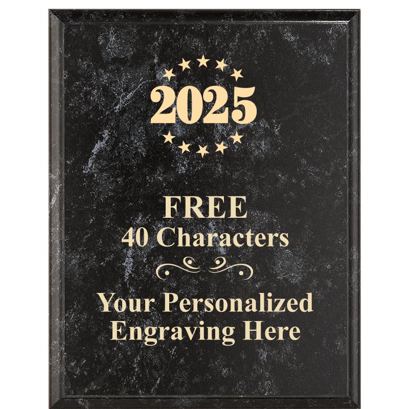 7X9 GOLD FILLED LASER PLAQUE