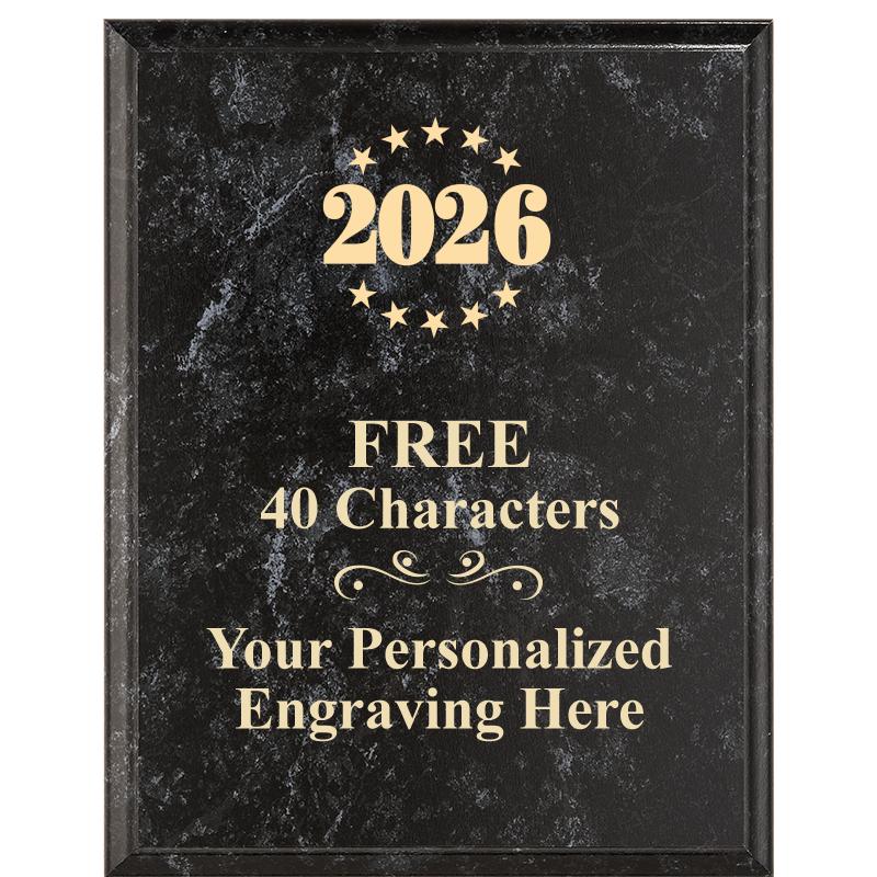 7X9 GOLD FILLED LASER PLAQUE