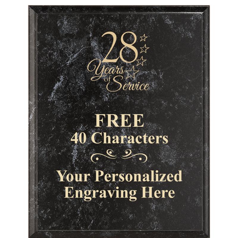 7X9 GOLD FILLED LASER PLAQUE