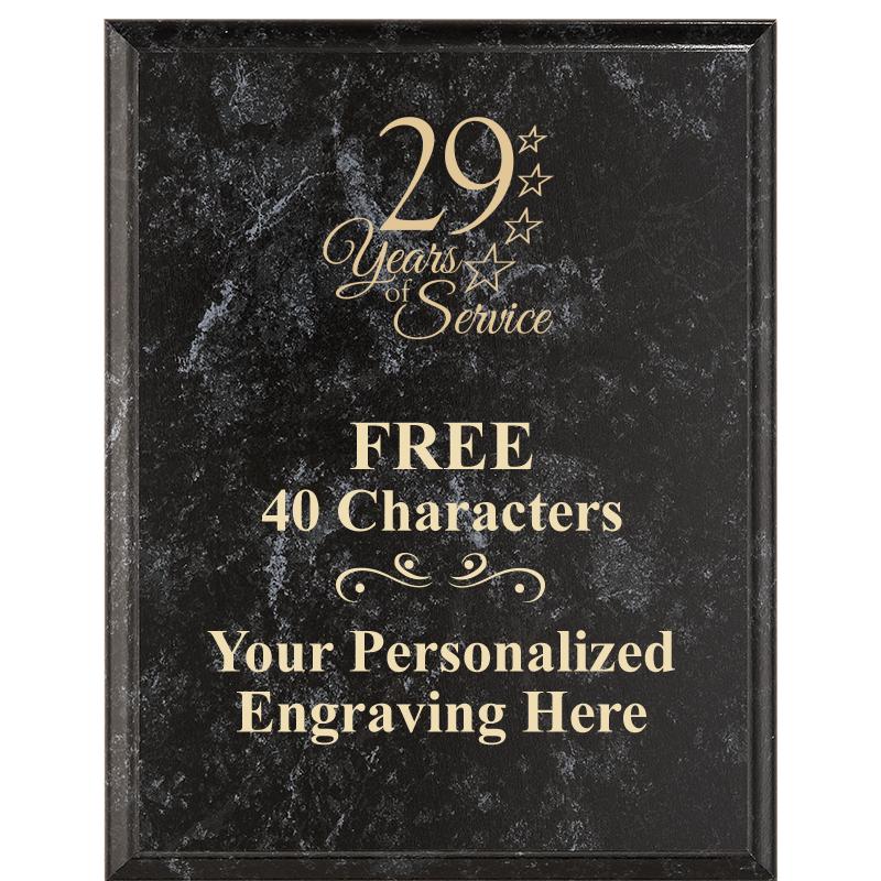 7X9 GOLD FILLED LASER PLAQUE