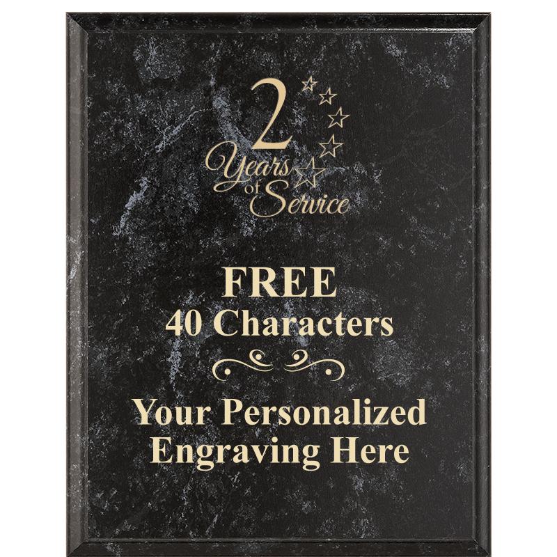 7X9 GOLD FILLED LASER PLAQUE