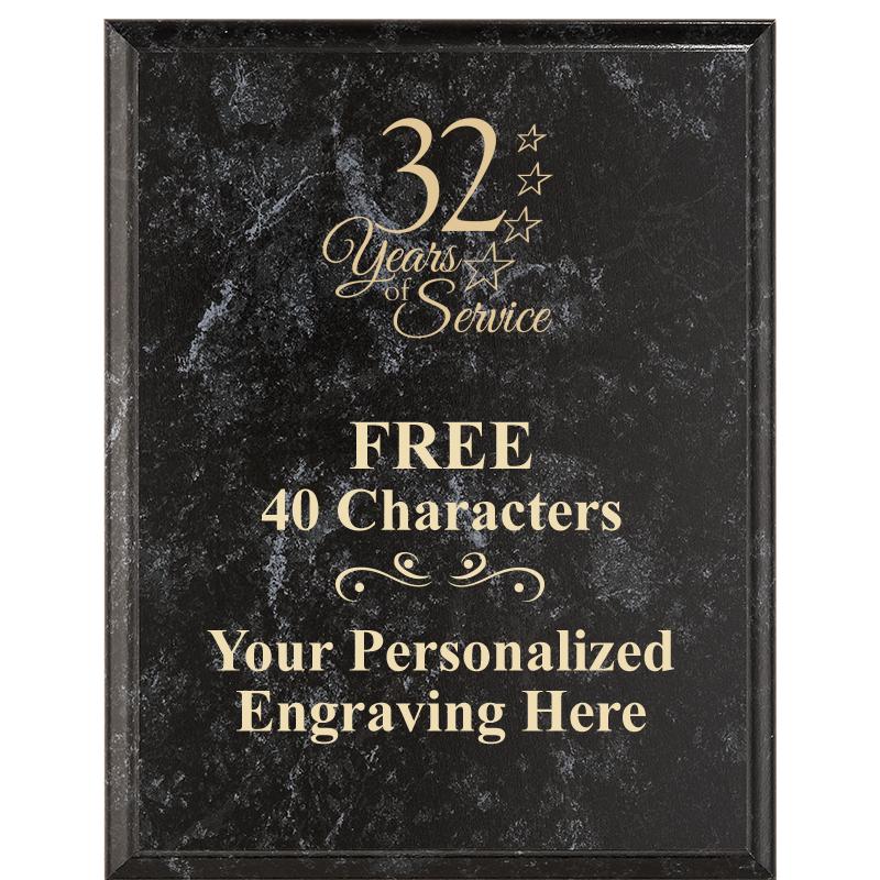 7X9 GOLD FILLED LASER PLAQUE