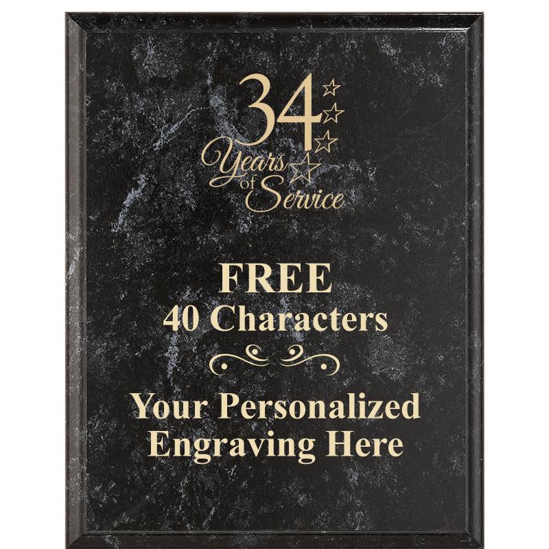 7X9 GOLD FILLED LASER PLAQUE