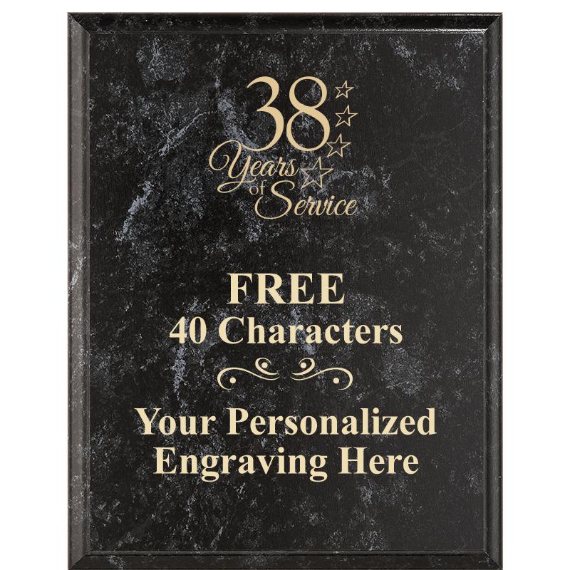 7X9 GOLD FILLED LASER PLAQUE