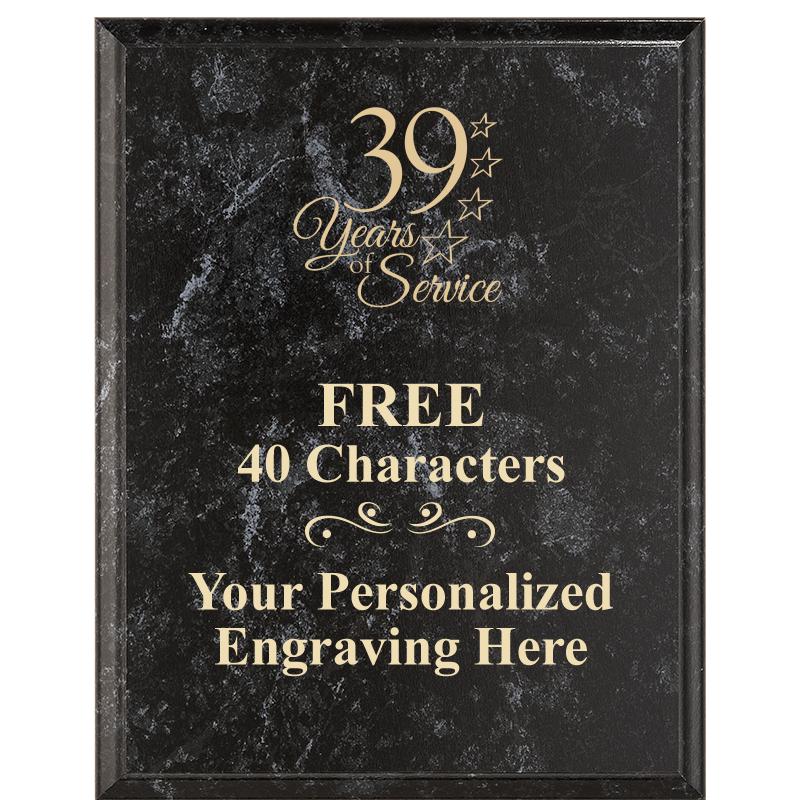 7X9 GOLD FILLED LASER PLAQUE