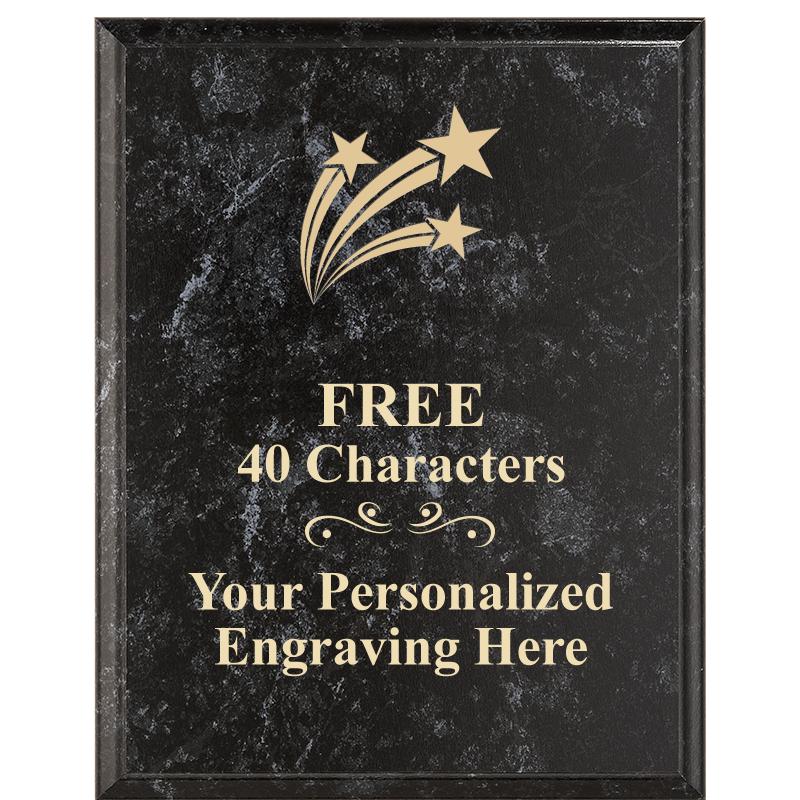 7X9 GOLD FILLED LASER PLAQUE