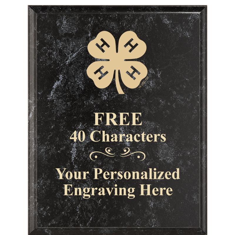 7X9 GOLD FILLED LASER PLAQUE