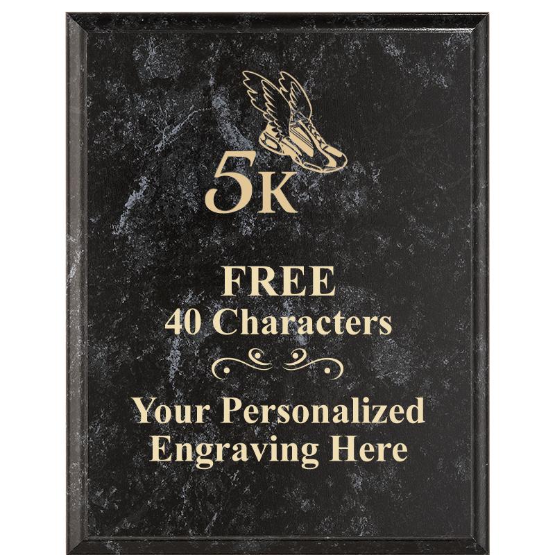 7X9 GOLD FILLED LASER PLAQUE