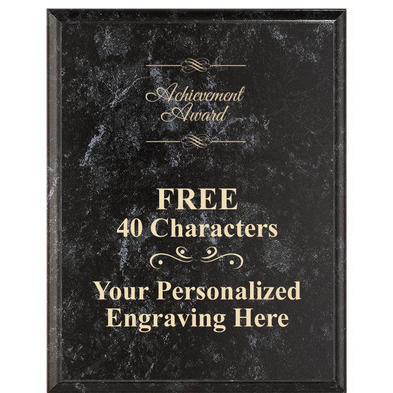 7X9 GOLD FILLED LASER PLAQUE