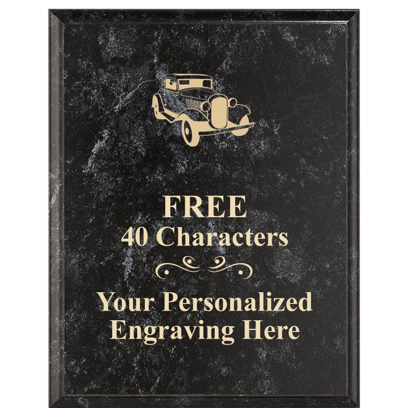 7X9 GOLD FILLED LASER PLAQUE