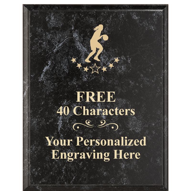 7X9 GOLD FILLED LASER PLAQUE