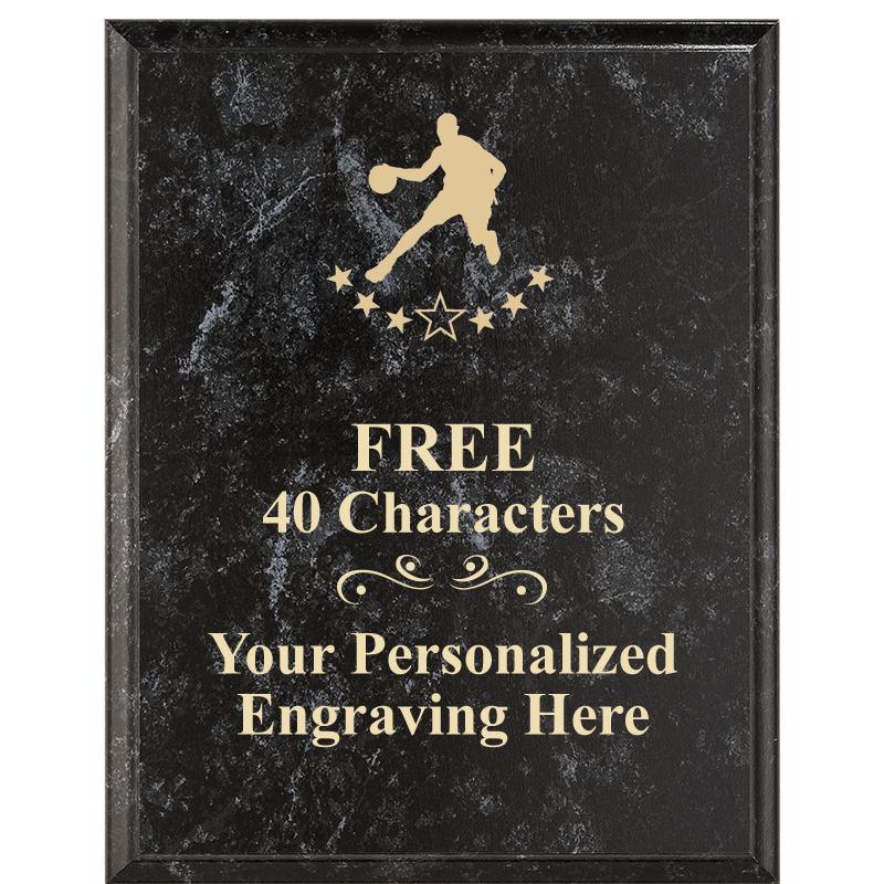 7X9 GOLD FILLED LASER PLAQUE