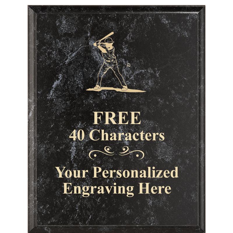 7X9 GOLD FILLED LASER PLAQUE