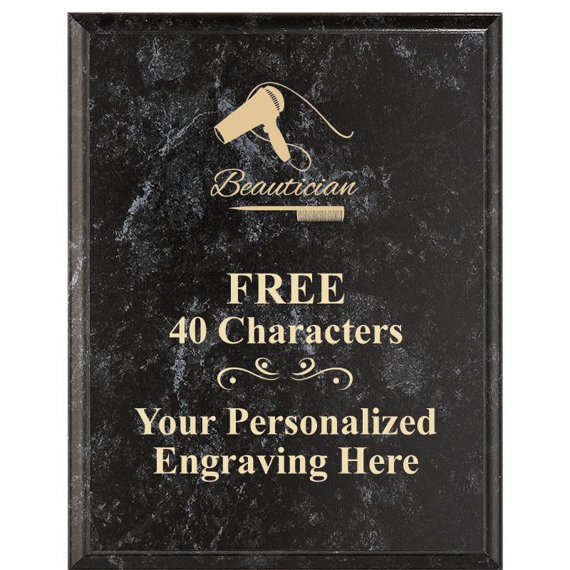 7X9 GOLD FILLED LASER PLAQUE