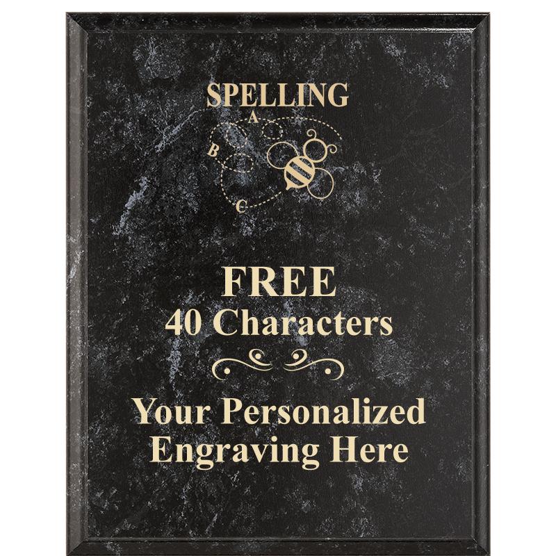 7X9 GOLD FILLED LASER PLAQUE