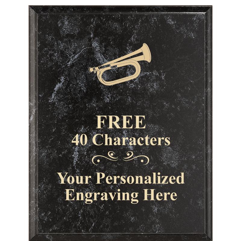 7X9 GOLD FILLED LASER PLAQUE