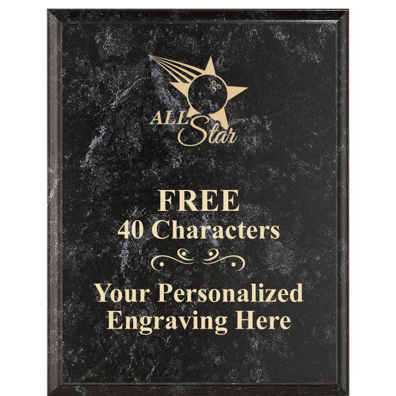 7X9 GOLD FILLED LASER PLAQUE