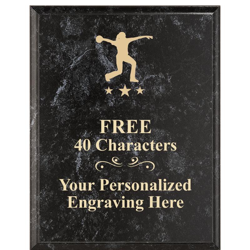 7X9 GOLD FILLED LASER PLAQUE
