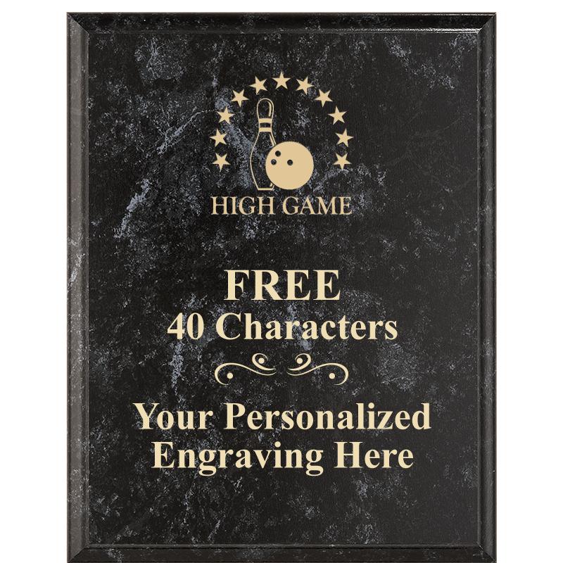 7X9 GOLD FILLED LASER PLAQUE