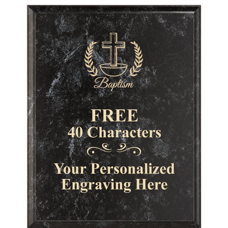 7X9 GOLD FILLED LASER PLAQUE