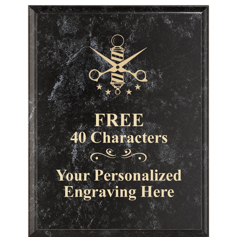 7X9 GOLD FILLED LASER PLAQUE