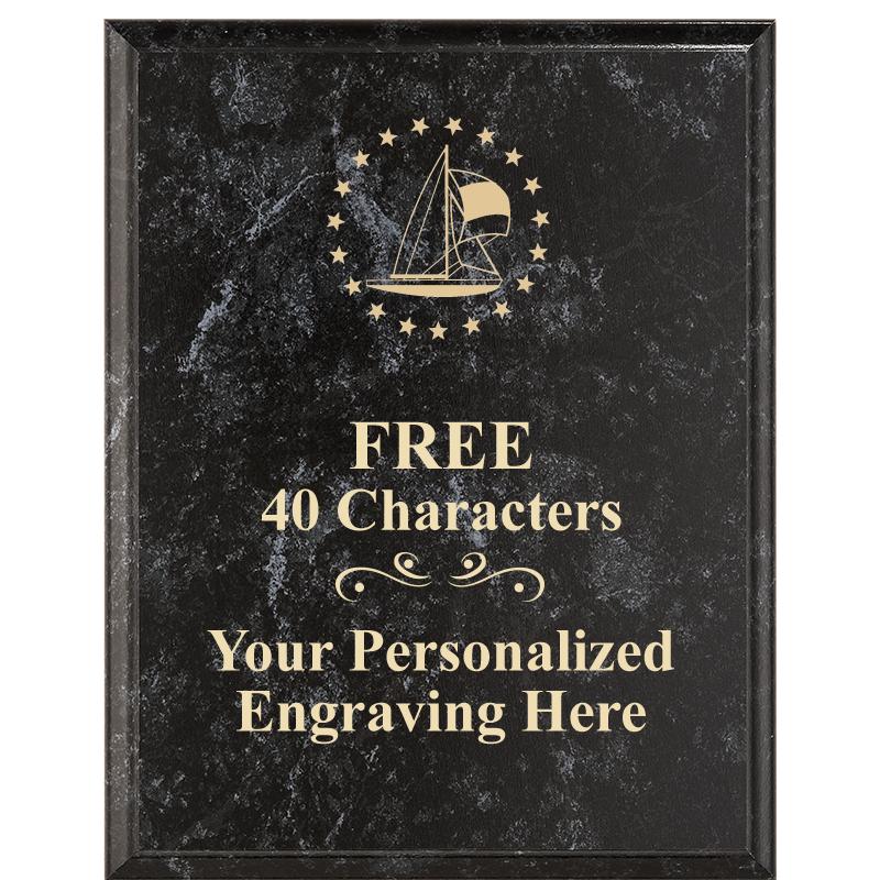 7X9 GOLD FILLED LASER PLAQUE