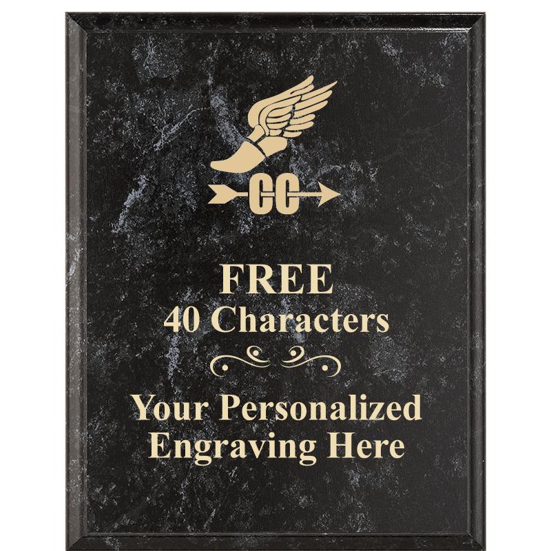 7X9 GOLD FILLED LASER PLAQUE