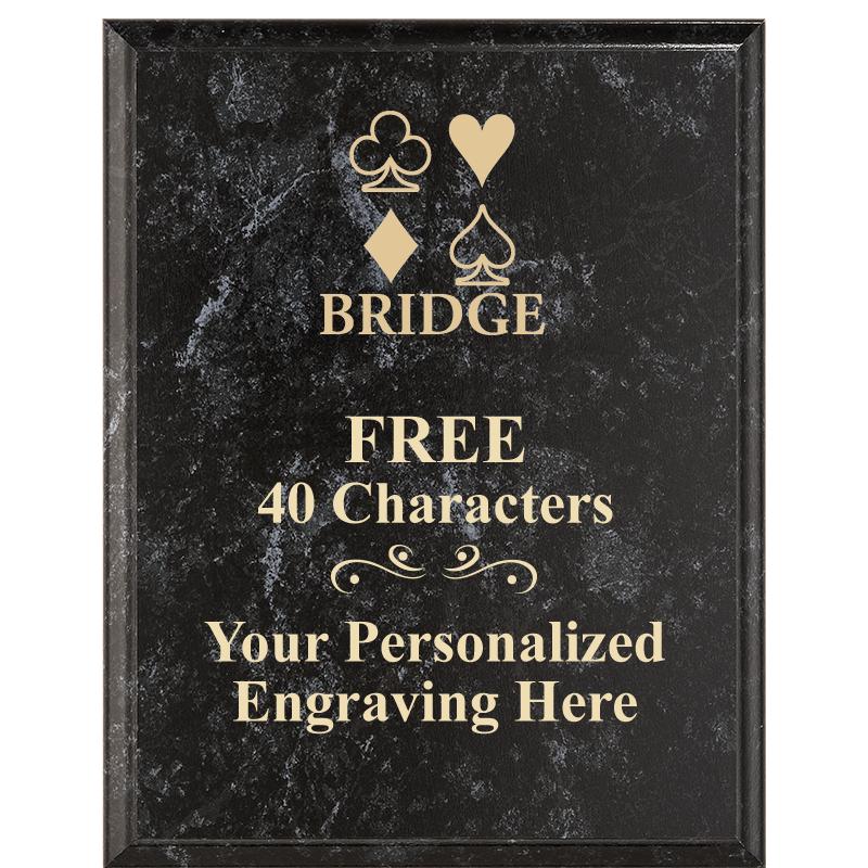 7X9 GOLD FILLED LASER PLAQUE