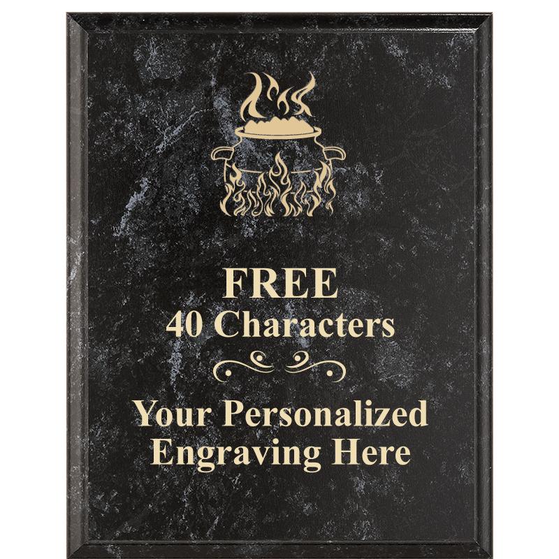 7X9 GOLD FILLED LASER PLAQUE