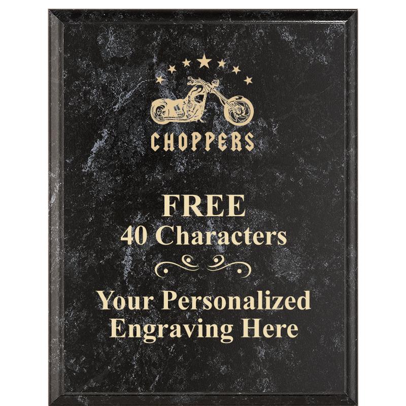 7X9 GOLD FILLED LASER PLAQUE