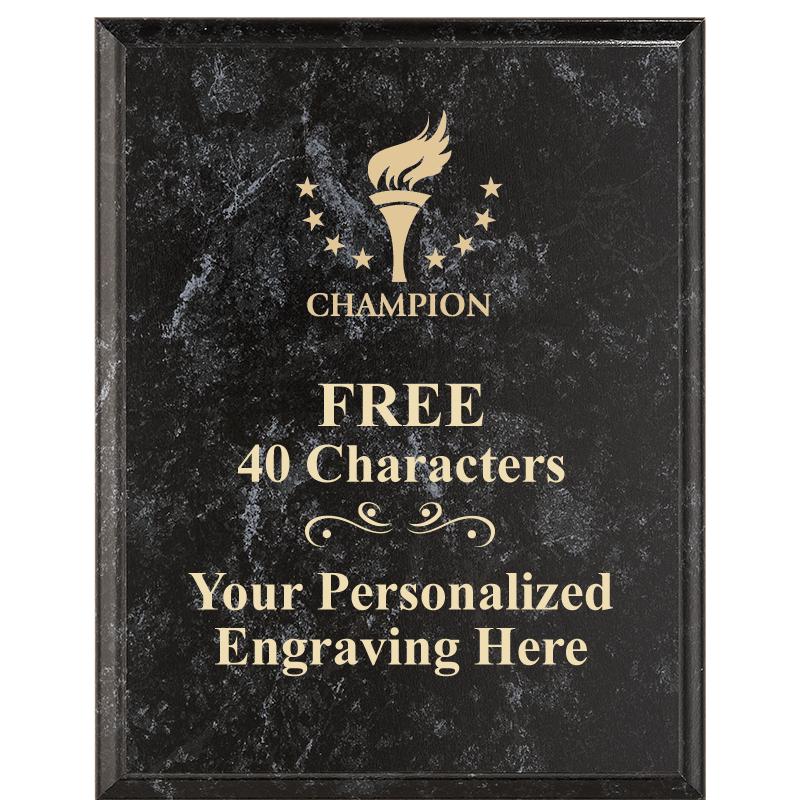 7X9 GOLD FILLED LASER PLAQUE