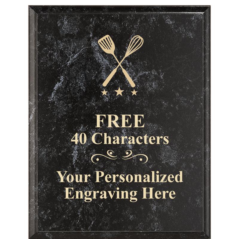 7X9 GOLD FILLED LASER PLAQUE