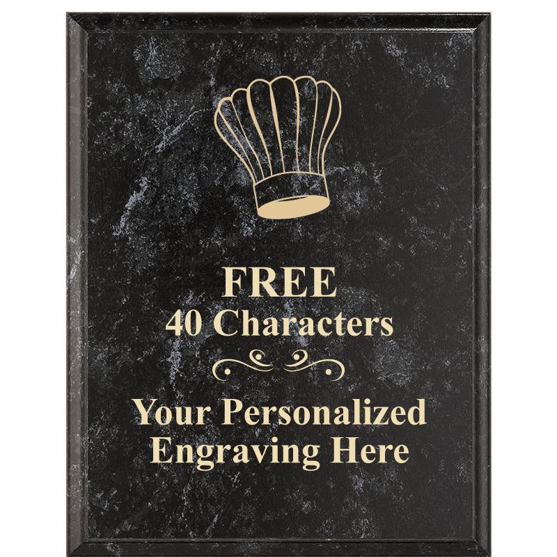 7X9 GOLD FILLED LASER PLAQUE