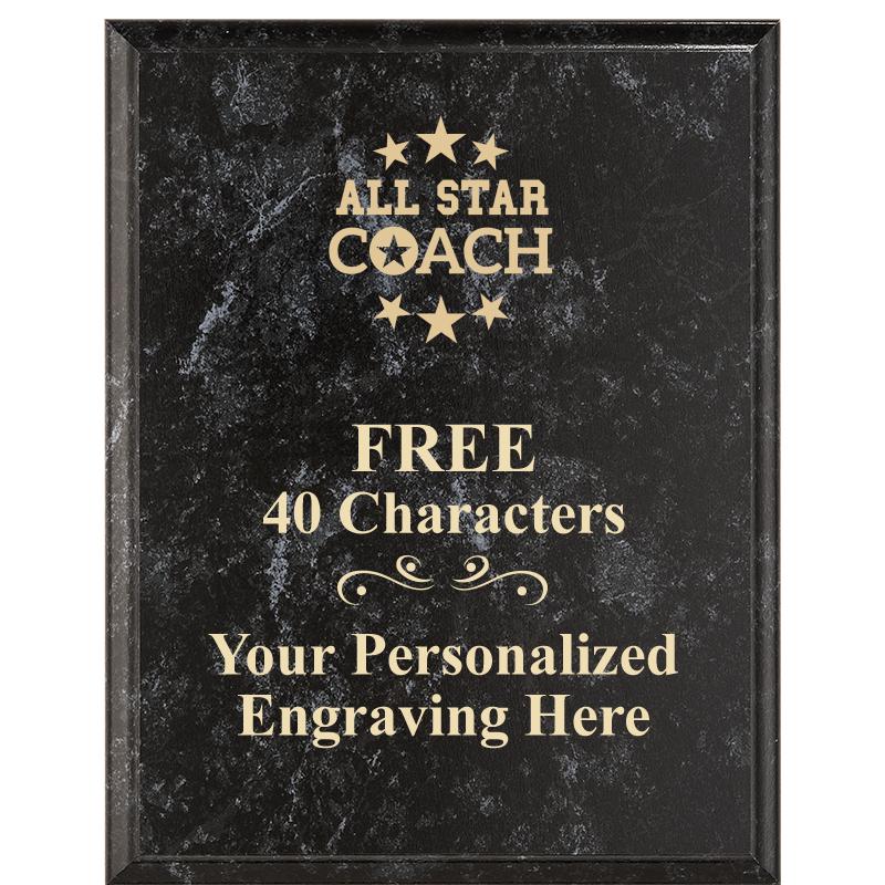 7X9 GOLD FILLED LASER PLAQUE