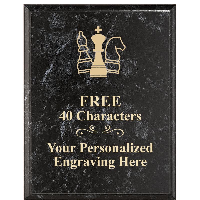 7X9 GOLD FILLED LASER PLAQUE