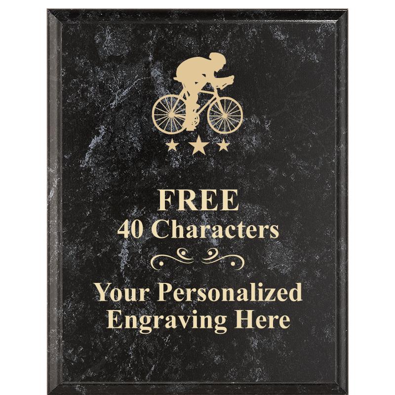 7X9 GOLD FILLED LASER PLAQUE