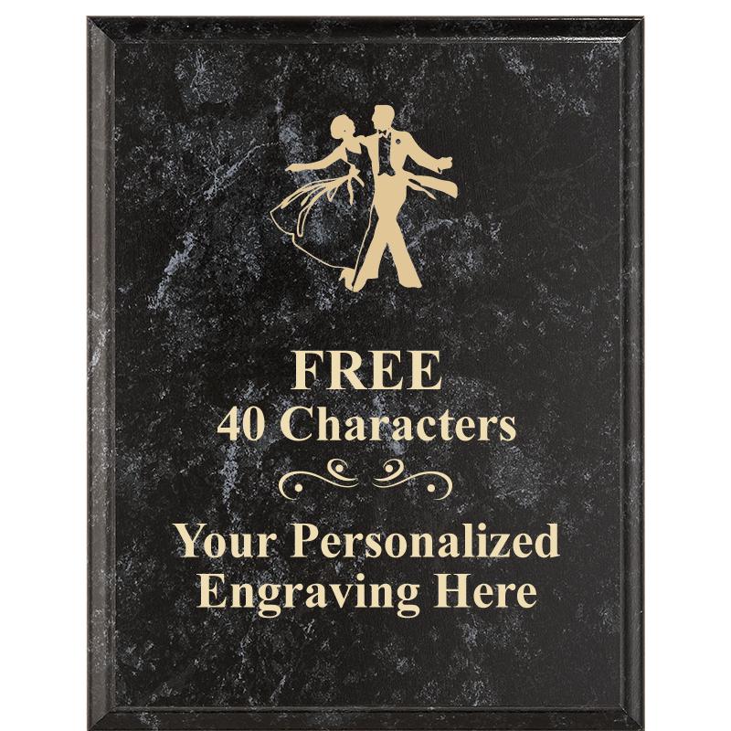 7X9 GOLD FILLED LASER PLAQUE