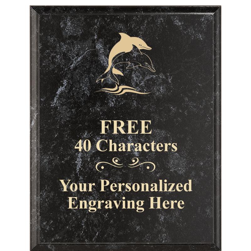 7X9 GOLD FILLED LASER PLAQUE