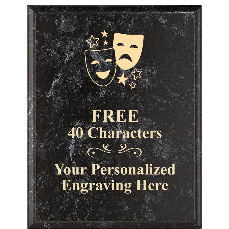 7X9 GOLD FILLED LASER PLAQUE