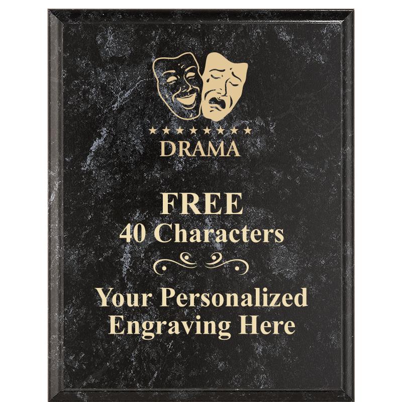 7X9 GOLD FILLED LASER PLAQUE