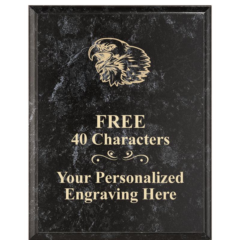 7X9 GOLD FILLED LASER PLAQUE