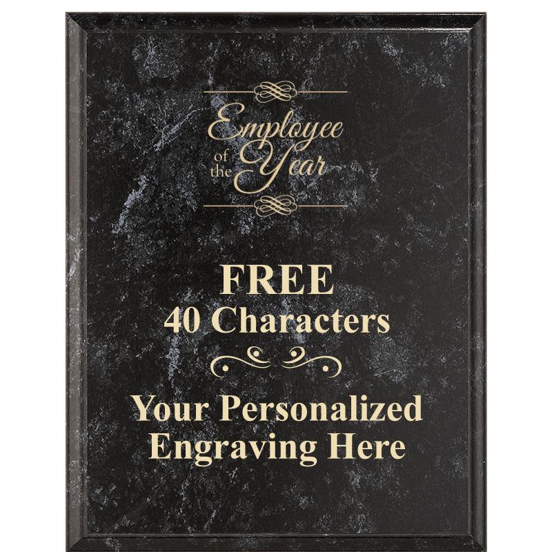 7X9 GOLD FILLED LASER PLAQUE